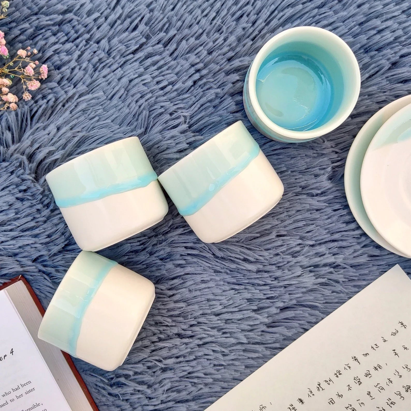 Ceramic Espresso Cup Set: Nordic Minimalist Decor, Wedding Favor